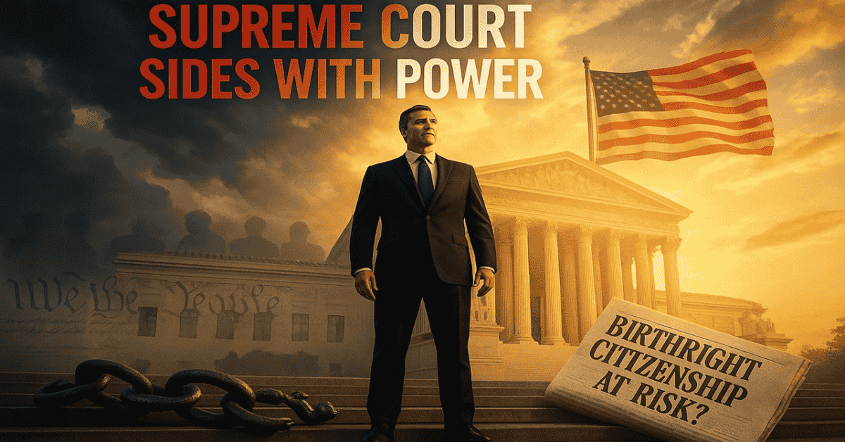 US supreme court birthright citizenship